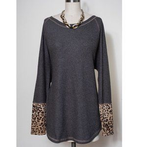 LIMELUSH: Contrast Sleeve Top